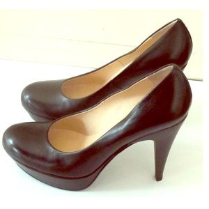 Gastone Lucioli Black Platform Stiletto Pumps